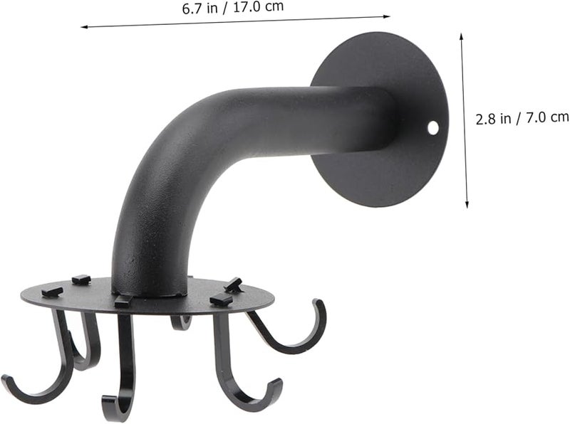 Stainless Steel Rotating Wall Hanger Hook Heavy Duty Organizer for Kitchen Bathroom - Image 5